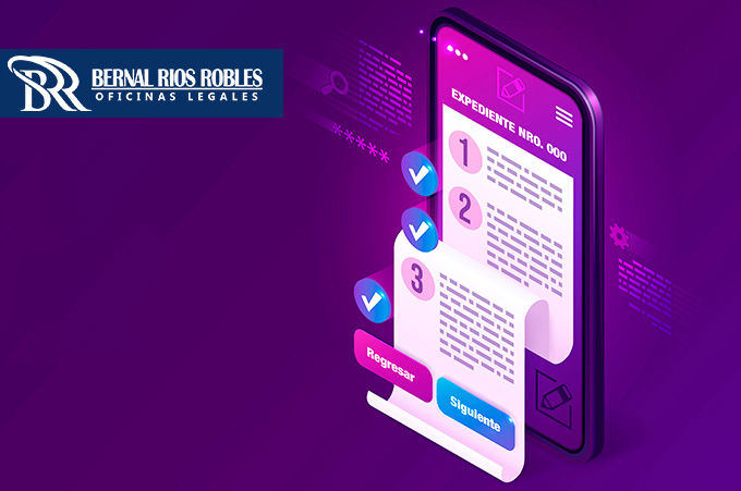 Dispositivo Mvil Muestra Expediente Legal de BRR Oficinas Legales Gracias a CaseTracking