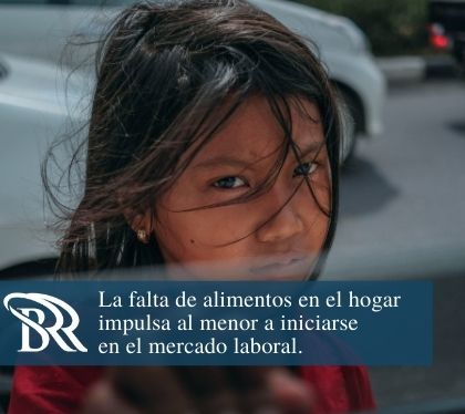 Nia por Falta de Alimentos Realiza Trabajo Infantil en Costa Rica