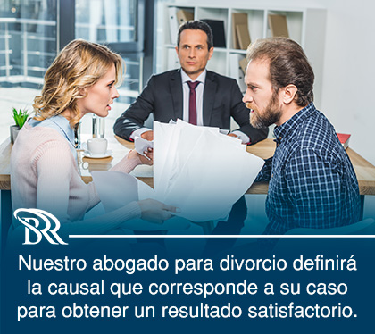 Abogado para Divorcio Asiste a Pareja que Solicita Divorcio Contencioso.