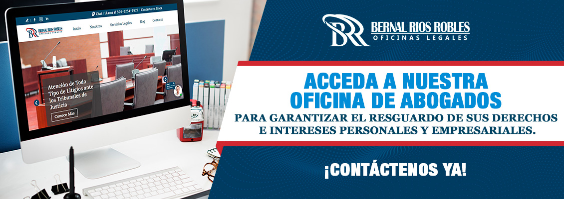 Computadora para Contactar en Línea Oficina de Abogados en Costa Rica